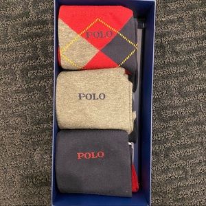 Polo by Ralph Lauren 3 pair gift box